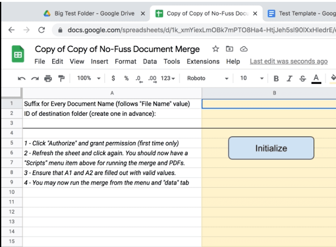 No-Fuss Document Merge